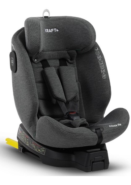 Prince Fix I-Size (40-150 Cm) 0-36 kg Oto Koltuğu Gri fiyatları