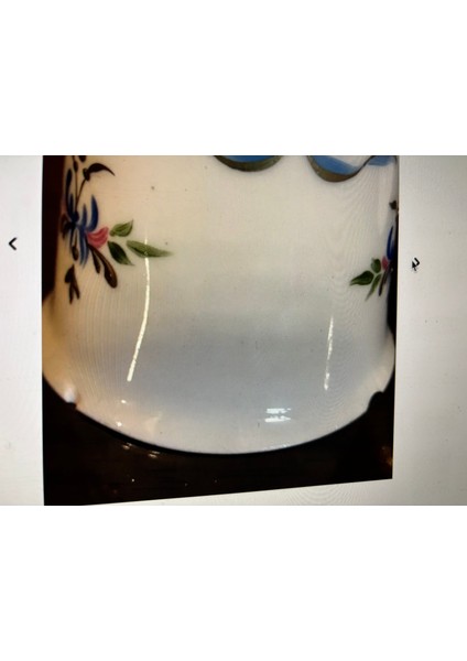 Limoges El Boyama Başucu Sürahisi Vazo 16,5 cm Boyunda Kapağında Ufak Atıklar Mevcut modelleri