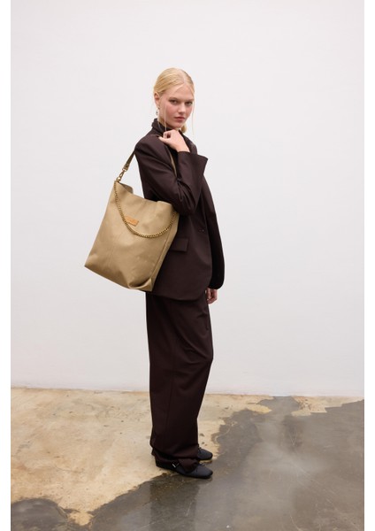 Huge Mocka Large Bag Beige indirimleri