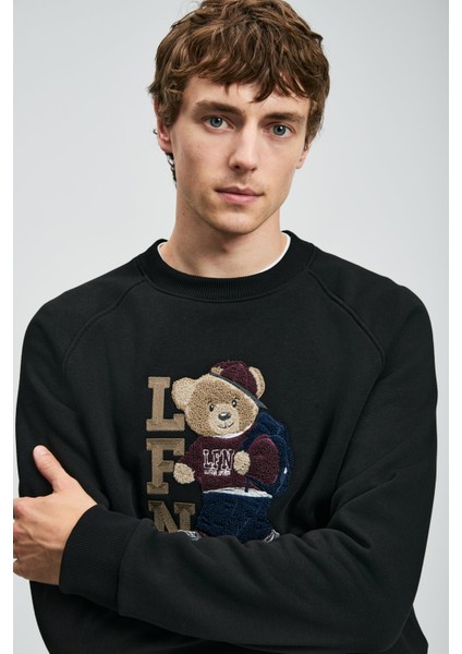 Erkek Storm Sweatshirt 112030172 Siyah modelleri