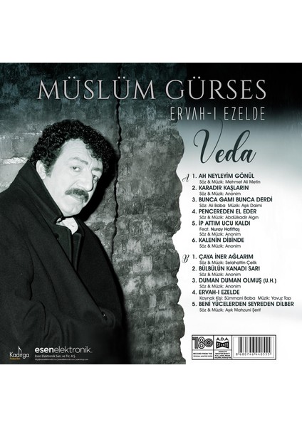 Müslüm Gürses - Ervah-I Ezelde / Veda (Plak) fırsatları