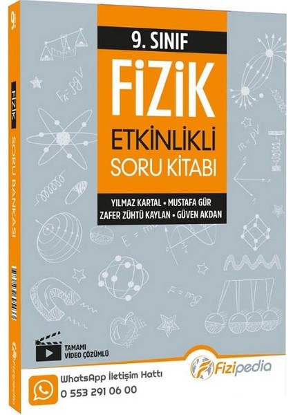 Fizipedia 2026 9. Sınıf Fizik Etkinlikli Soru Kitabı Çözümlü