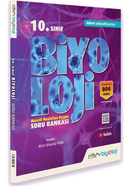 Ritim 2026 10. Sınıf Biyoloji Soru Bankası Çözümlü