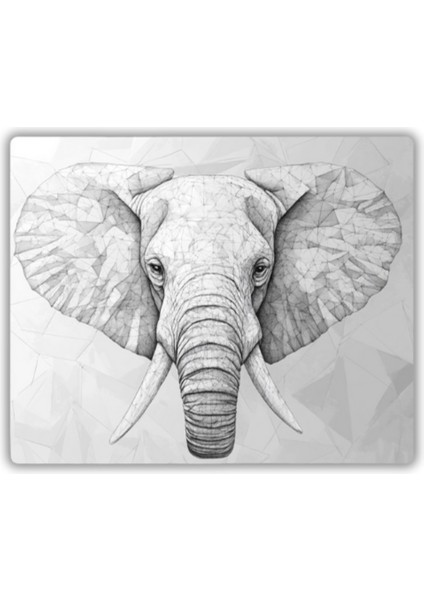 Modern Fil Baskılı Mouse Pad 18X22 cm