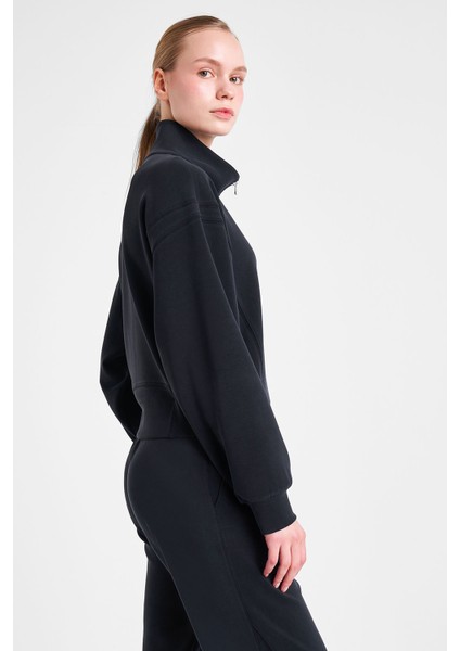 Kadın Fermuarlı Sweatshirt 25N-2105 fiyatları