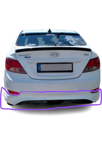 Accent Blue Ps Model Arka Tampon Eki (( Boyasız ))