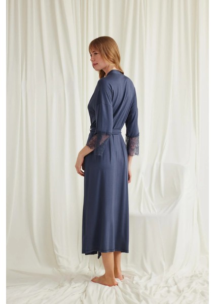 Monamise Dantelli ve Kuşaklı Sabahlık indirimleri