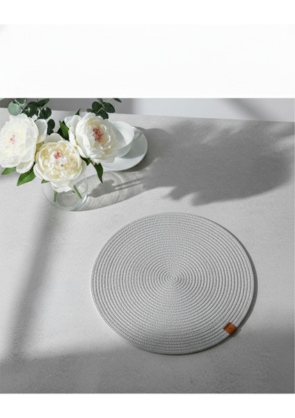 Amerikan Servis Runner 6 Lı Sunum Supla Çeyiz Takımı Örgü Tabak Altı Yanmaz fırsatları