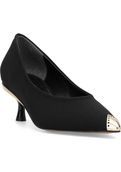 Elit PM207 Kf1 Kadın Kroko Klasik Topuklu Ayakkabı Siyah fiyatları