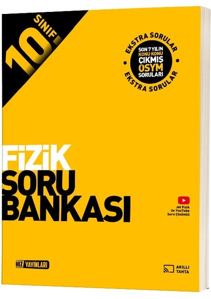 Hız 2026 10. Sınıf Fizik Soru Bankası Çözümlü Yeni Maarif Modele Uygun
