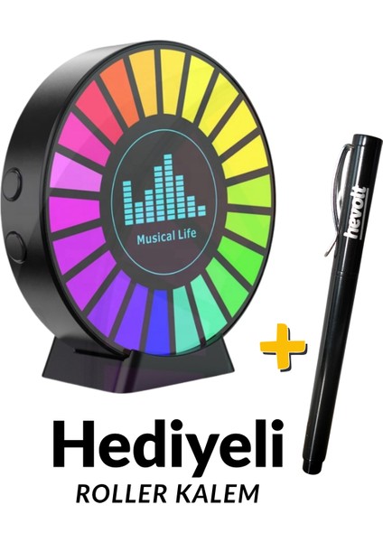 Rgb Ses ve Müziğe Duyarlı Ritim Animasyonlu Ekolayzer Araç Içi Kokulu Şarjlı LED Işık fiyatları