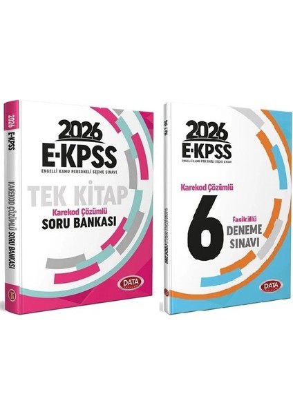 Data 2026 Ekpss Soru Bankası + 6 Deneme 2 Li Set