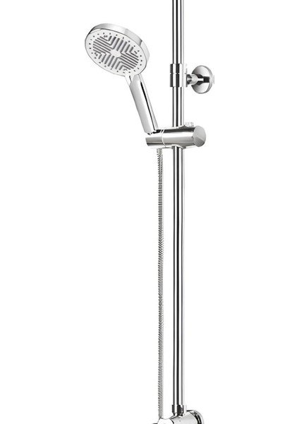 Anka Robot Duş Seti Tam Takım Beyaz Krom Lüks Yağmurlama Fonksiyonlu Yükseklik Ayarlı Duş Sistemi modelleri