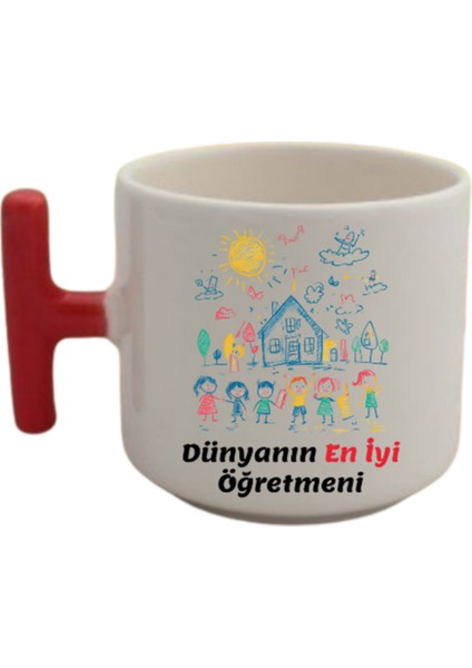Öğretmenler Gününe Özel Hediyelik Kahve Kupası Kupa Bardak