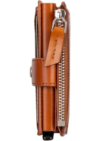 Deri Cüzdan ve Kartlık, Mekanizmalı, 10 Adet Kart Bölmeli, Efektli Taba modelleri