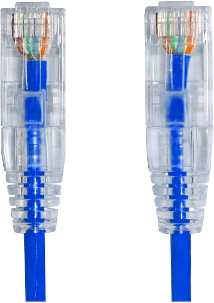 AC-602-0015 15CM Utp Slım Cat6 Patch Kablo Mavi Cu, Lszh Awg 28 fiyatları