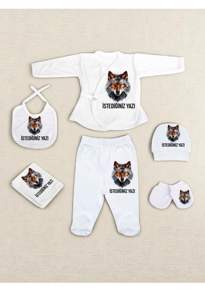 Modern Kurt Bebek Hastane Çıkışı Kız Bebek Erkek Bebek Hastane Çıkışı Yenidoğan Bebek Kıyafetleri