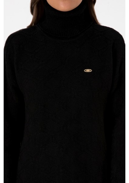 Kadın Siyah Kazak /triko 50309658-VR046