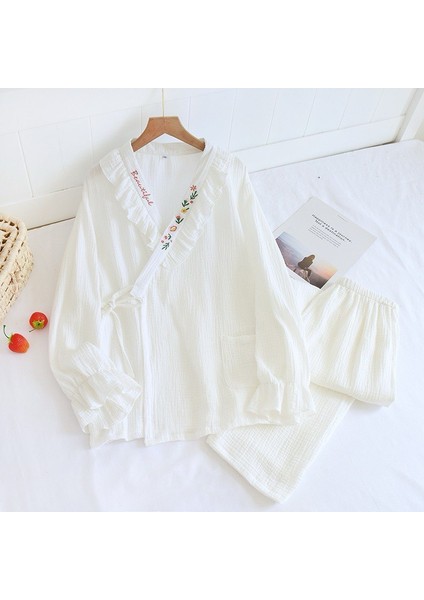 Organik Pamuk Müslin Kumaş Pijama Takımı fiyatları