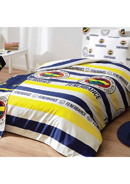 Taraftar Lisanslı Nevresim Seti (Nevresim+ Yastık Kılıfı) Tek Kişilik ( 160X220 Cm) Yeni Sezon