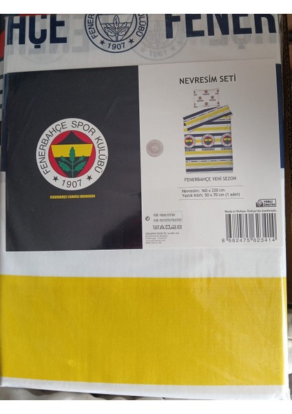 Taraftar Lisanslı Nevresim Seti (Nevresim+ Yastık Kılıfı) Tek Kişilik ( 160X220 Cm) Yeni Sezon fiyatları