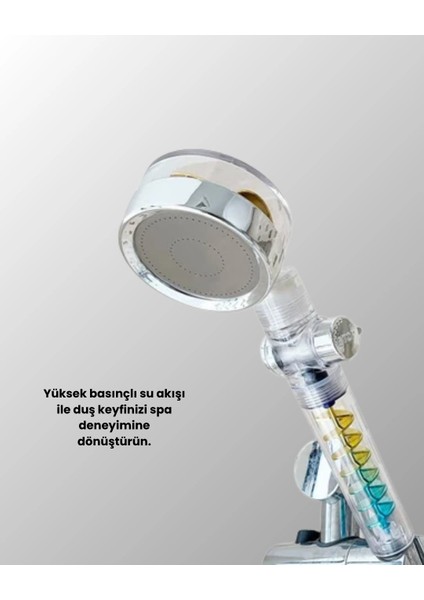 Rahatlatıcı Yağmur Etkili El Duşu – Döner Pervaneli, Dayanıklı ve Şık Tasarım modelleri