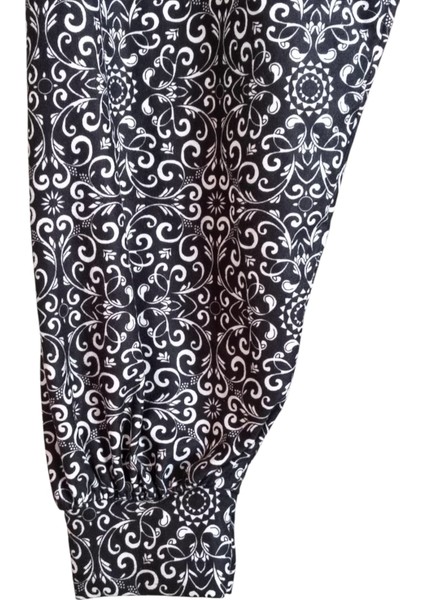 Kadın Bayan Battal Büyük Beden Viskon Süet Kumaş Bel Lastikli Eşofman Pijama Altı Pantolon Bol Rahat Kalıp 60 Ile 90 Kiloğrama Kadar Olur Standart Beden