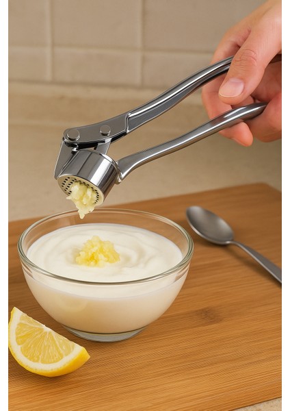🧄 Paslanmaz Çelik Sarımsak Ezici 🧄 | Dayanıklı & Kolay Temizlenebilir Mutfak Yardımcısı 🍳 modelleri