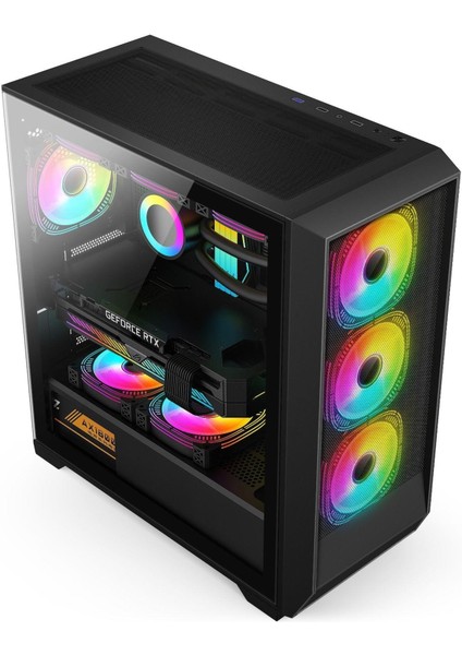 Orenda BTX-75G3 750W 4X12CM Argb Fan Atx 2xusb2.0/1xusb3.0 360MM Soğutucu Destekli Siyah Kasa modelleri