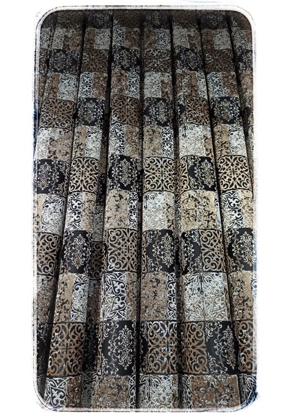 Venezia Desenli Pileli Fon Perde fırsatları