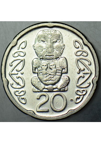 Yeni Zelanda 20 Cent 2006 Kraliçe Iı. Elizabeth 21,75 mm fiyatları