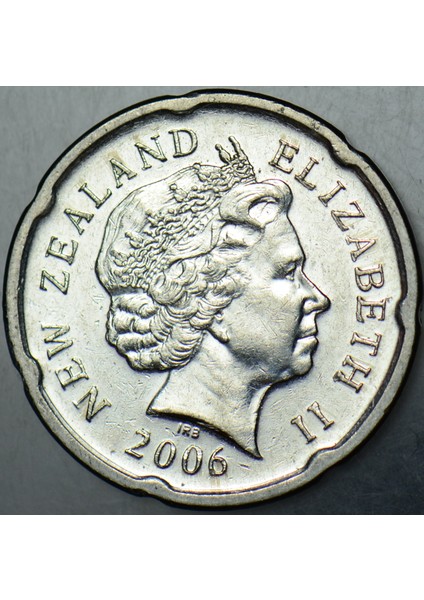Yeni Zelanda 20 Cent 2006 Kraliçe Iı. Elizabeth 21,75 mm modelleri