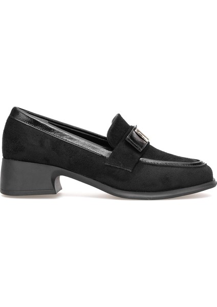 Elit PM161 K1060 Kadın Klasik Topuklu Ayakkabı Siyah