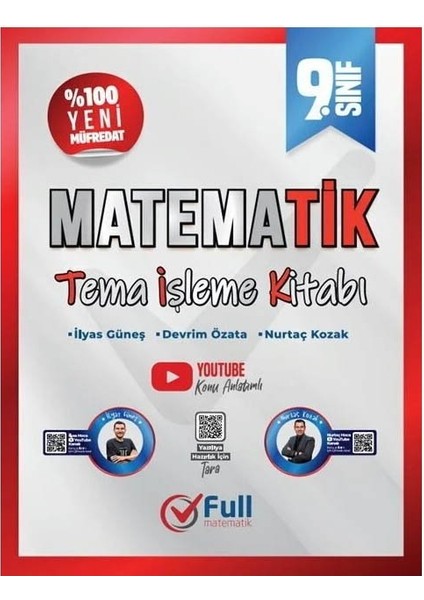 Full 2026 Matematik 9. Sınıf Matematik Tema Işleme Kitabı