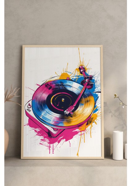 Ahşap Çerçeveli Mdf Tablo Seti Salon ve Oturma Odası Için ÇT3099 23 x 32 fırsatları