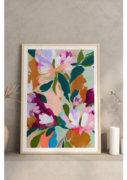 Ahşap Çerçeveli Mdf Tablo Seti Matisse, Bohem, Kusama Salon ve Oturma Odası Için ÇT3085 23 x 32 fırsatları