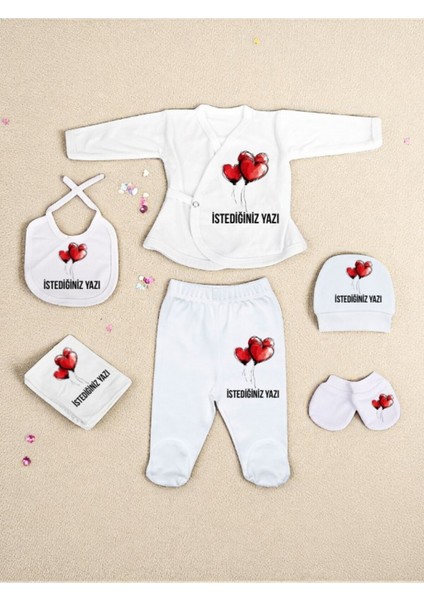 Kalpli Balon Bebek Hastane Çıkışı Kız Bebek Erkek Bebek Hastane Çıkışı Yenidoğan Bebek Kıyafetleri