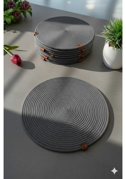 Amerikan Servis Runner 6 Lı Sunum Supla Çeyiz Takımı Örgü Tabak Altı Yanmaz modelleri