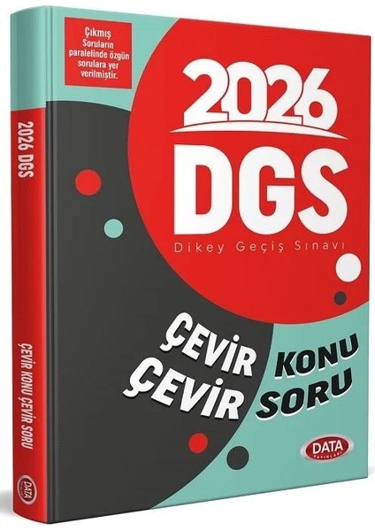 Data 2026 Dgs Çevir Konu Çevir Soru