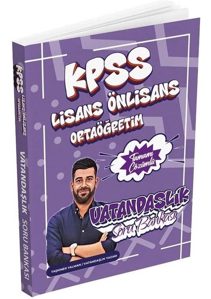 Dizgi 2026 Kpss Lisans Lise Ortaöğretim Ön Lisans Vatandaşlık Soru Bankası Çözümlü