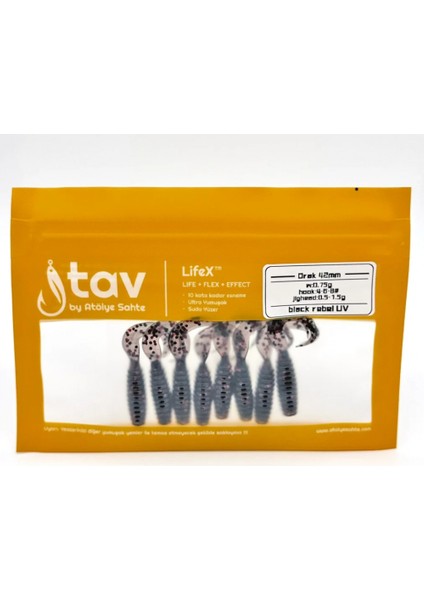 Orak 42MM 8’li Paket Black Rebel