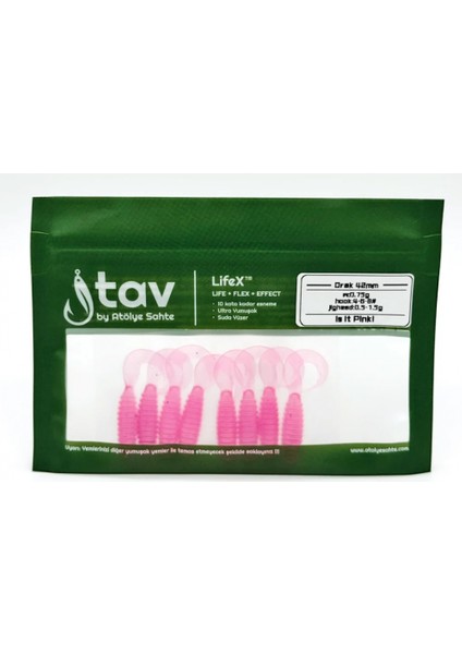 Orak 42MM 8’li Paket Pink (Uv/glow)