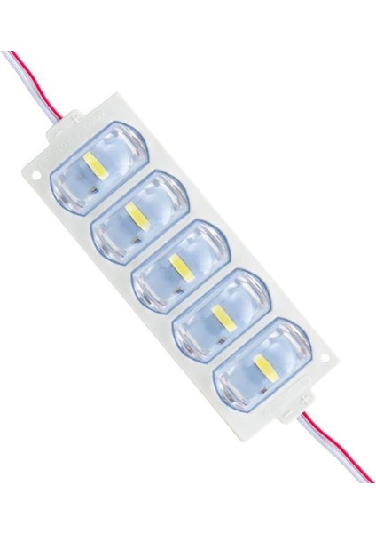 12 Volt 4 Watt Soğuk Beyaz 3030 10 x 53.8 mm IP65 260 – 280 Lümen 180 Derece Modül LED