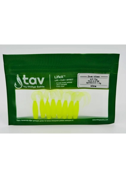 Orak 42MM 8’li Paket Slime (Uv/glow)