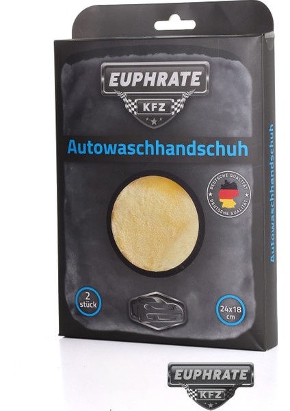 Euphrate Mikrofiber Yün Seramik Kaplamalı Araçlar Için Özel Yıkama Eldiveni (2 Li Paket) 24X18 Cm. indirimleri