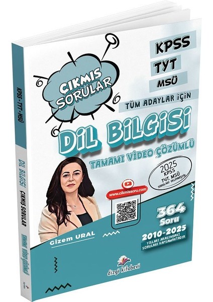Dizgi 2026 Kpss Tyt Msü Dil Bilgisi Çıkmış Sorular Son 16 Yıl Çözümlü