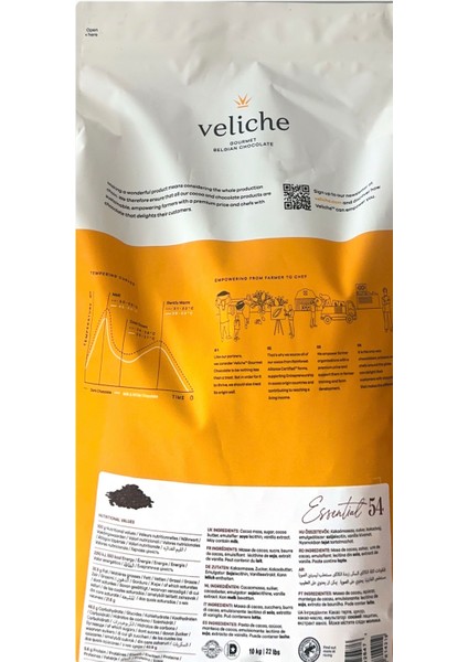 Gurme Belçika Çikolatası Bitter 10KG. %54. fiyatları