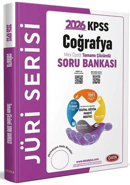 Data 2026 Kpss Coğrafya Jüri Soru Bankası Çözümlü