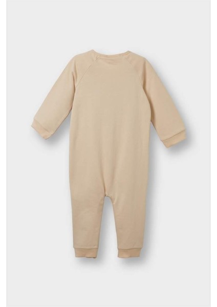 Erkek Bebek Yenidoğan Kaplan Baskılı Uzun Kollu Tulum (25 Au) modelleri