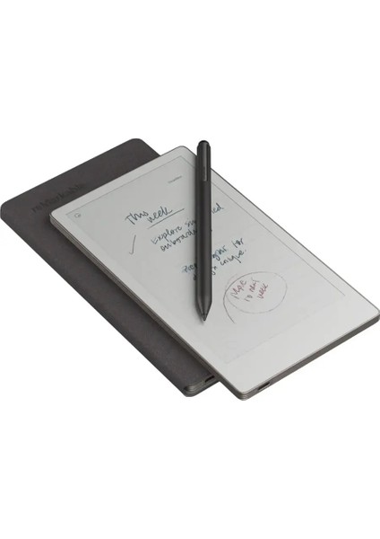 Paper Pro Move + Marker Plus Kalem + Mozaik Dokuma Basalt Kılıf fırsatları